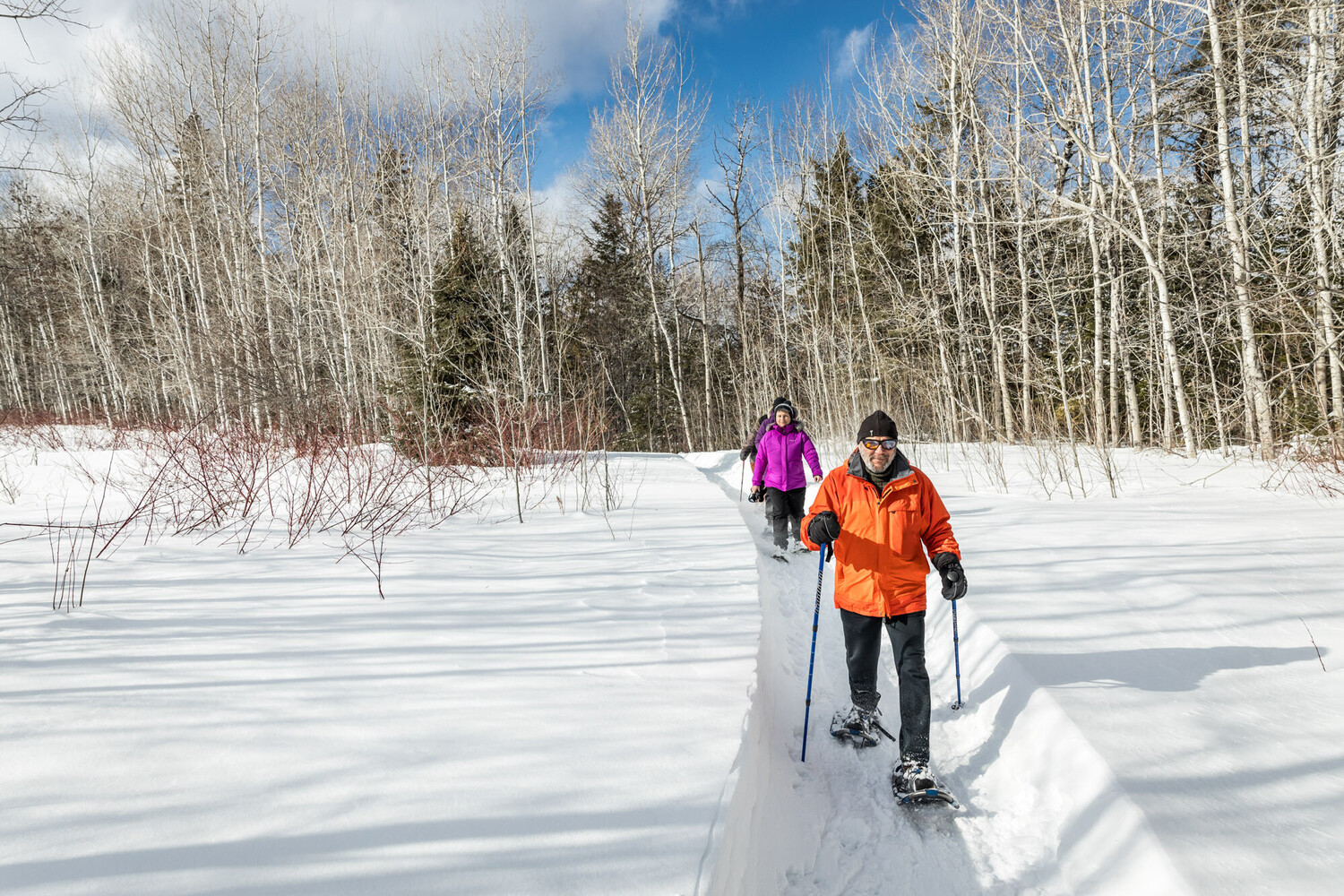 Winter Escapade Idea snowshoeing, the ultimate winter activity